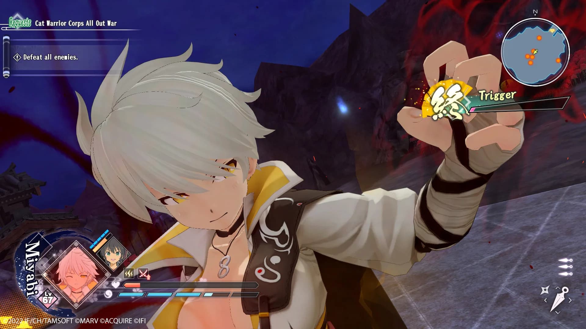 Neptunia x SENRAN KAGURA: Ninja Wars görsel 29