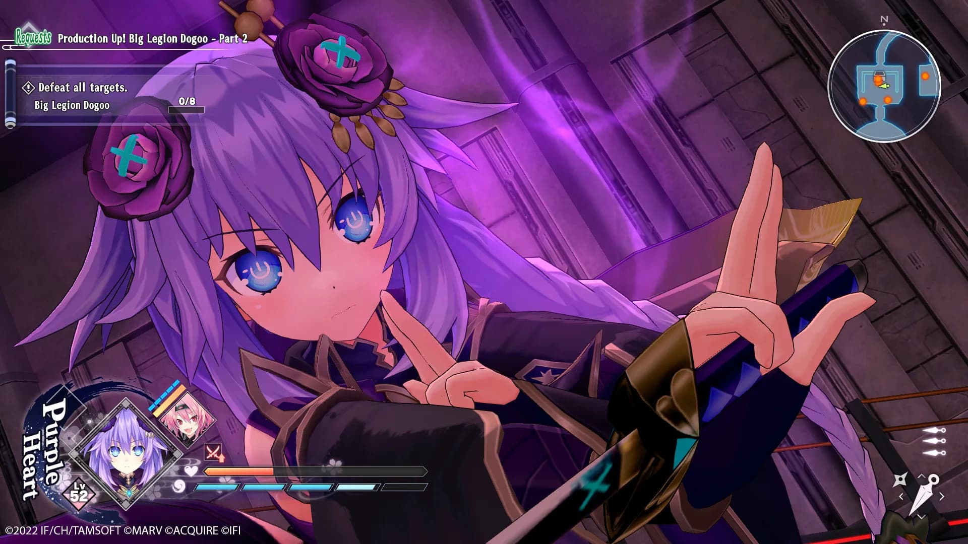 Neptunia x SENRAN KAGURA: Ninja Wars görsel 9