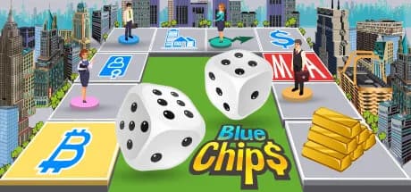 Blue Chips: economic multiplayer board game görsel 1