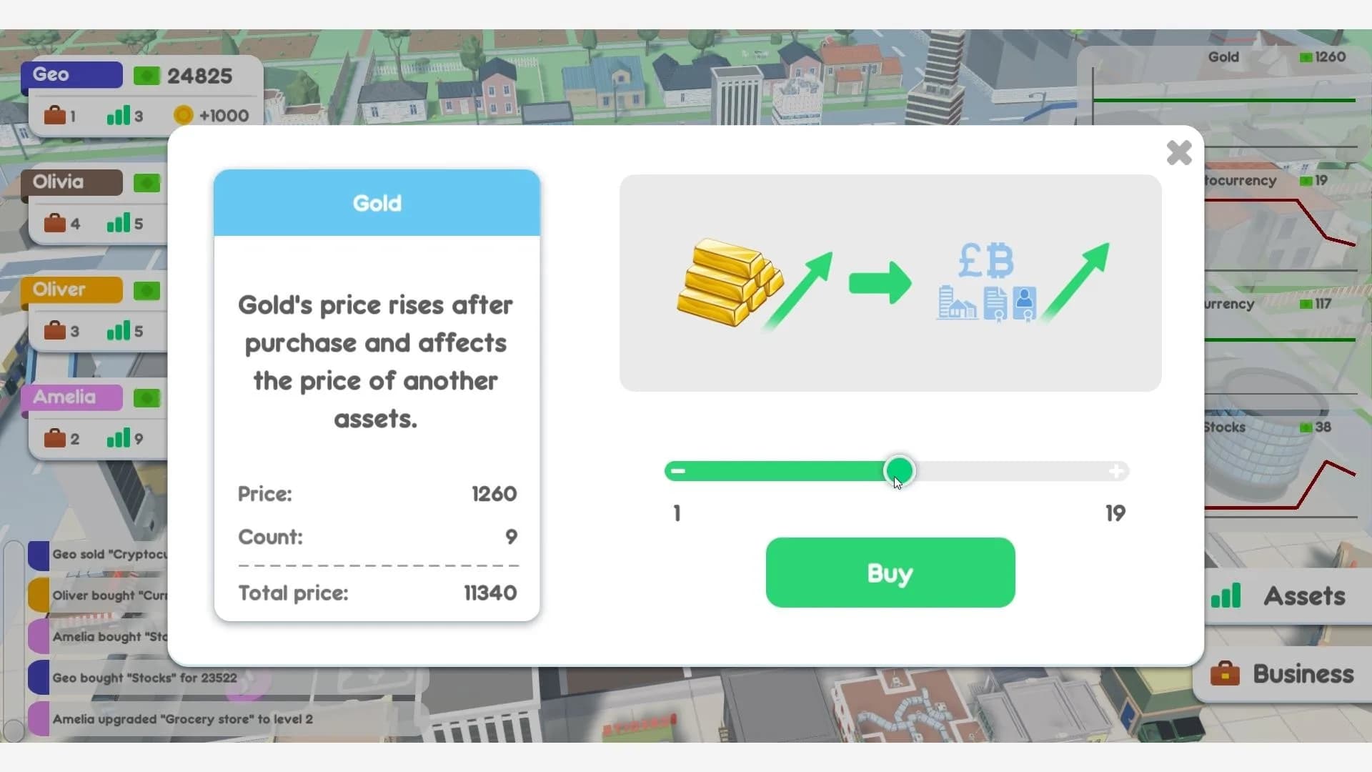 Blue Chips: economic multiplayer board game görsel 3