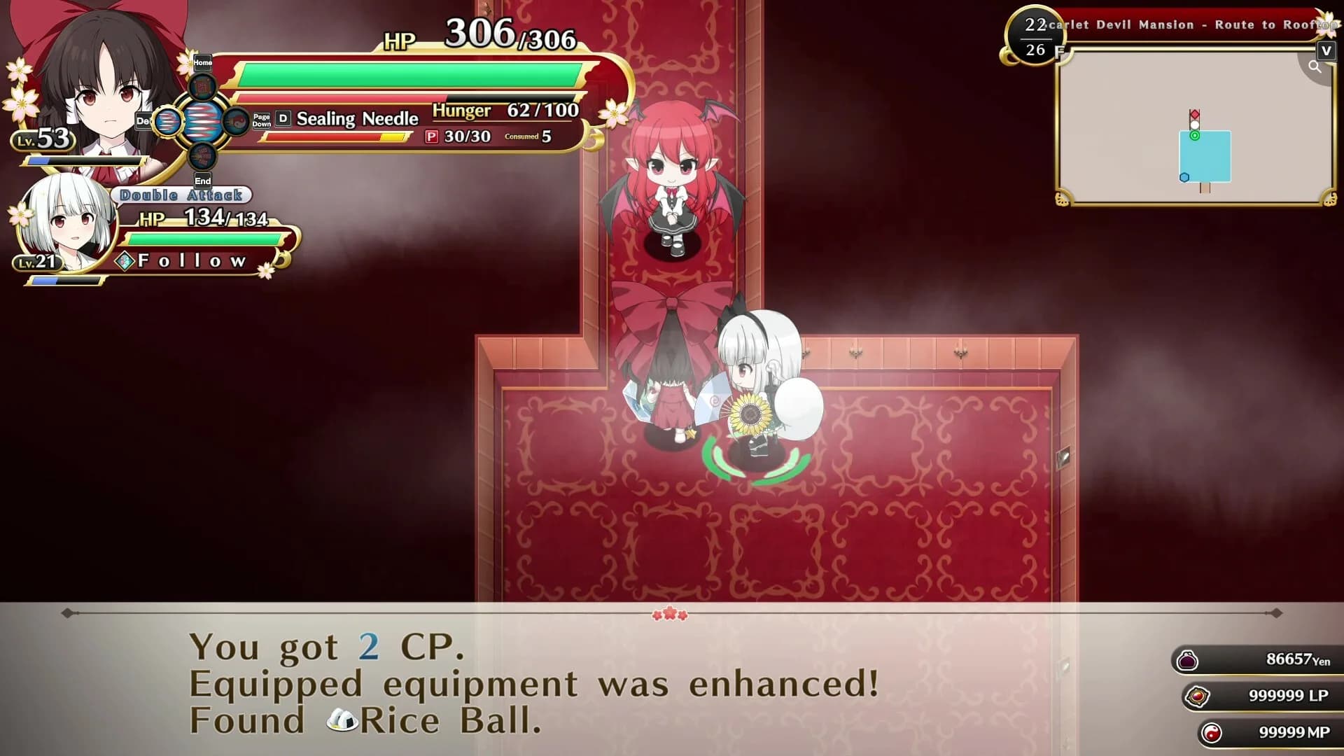 Touhou Genso Wanderer -FORESIGHT- görsel 2