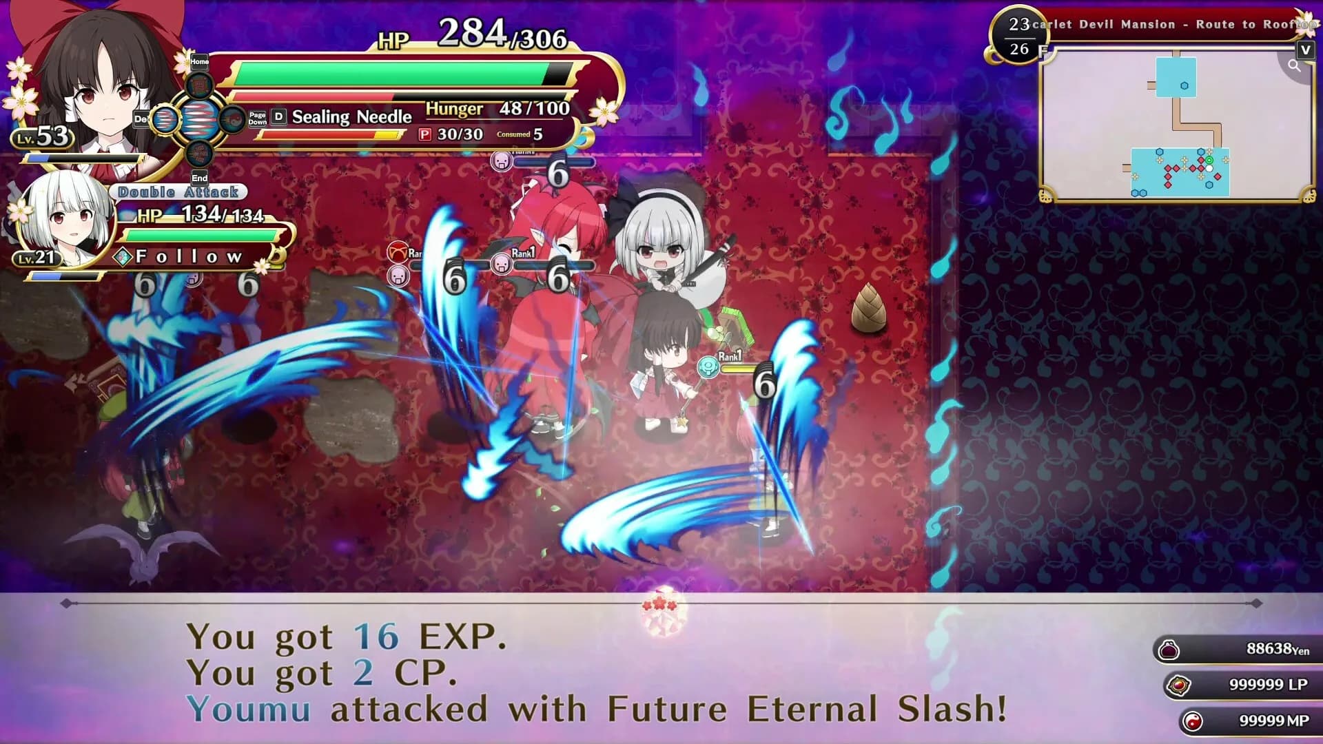 Touhou Genso Wanderer -FORESIGHT- görsel 11