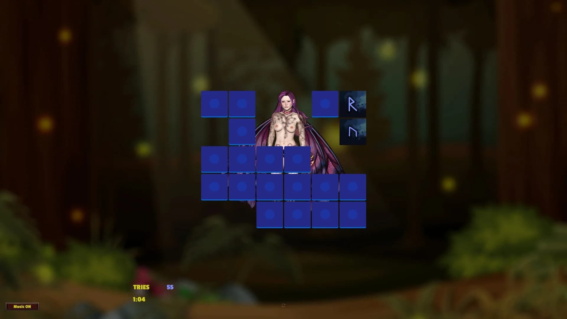 Memory Puzzle - Sexy Fairies görsel 3