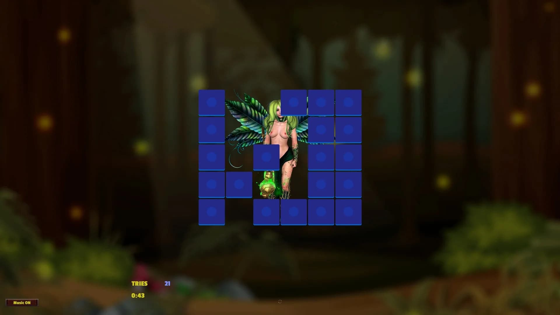 Memory Puzzle - Sexy Fairies görsel 4