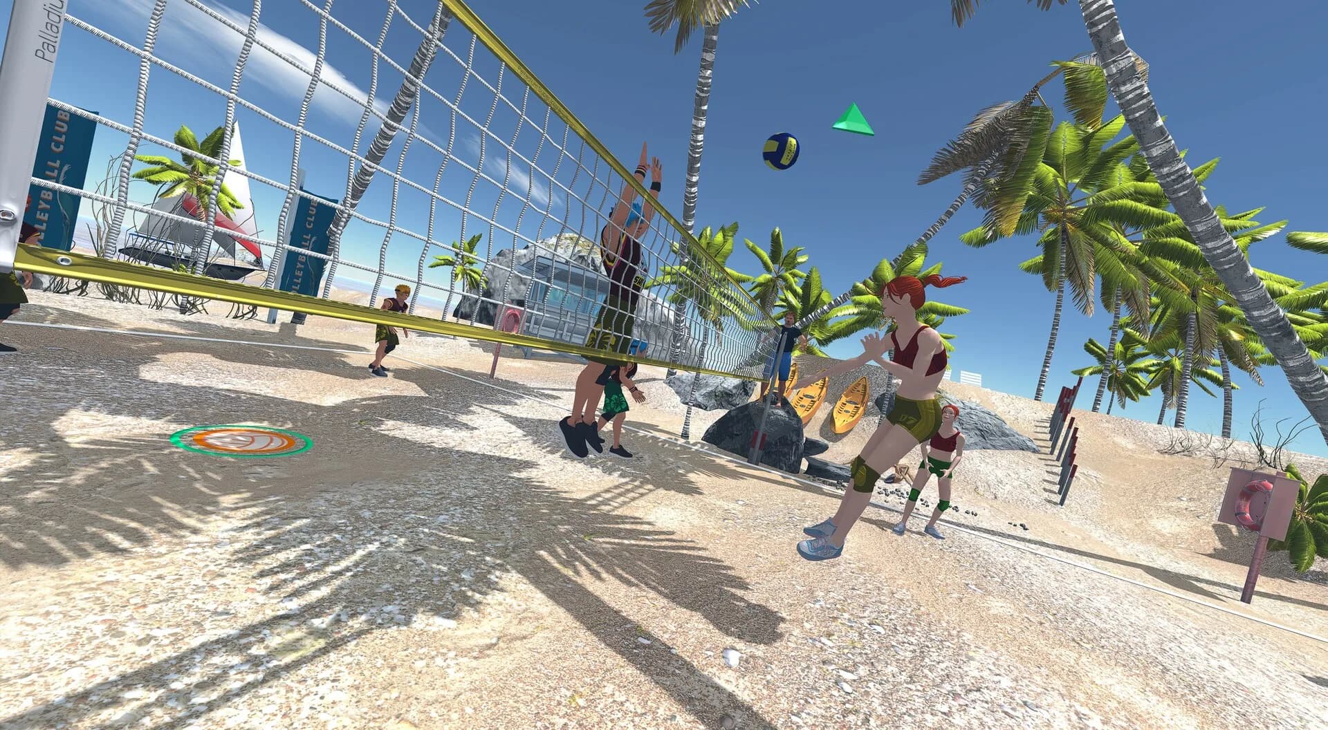 Highline Volleyball VR görsel 2
