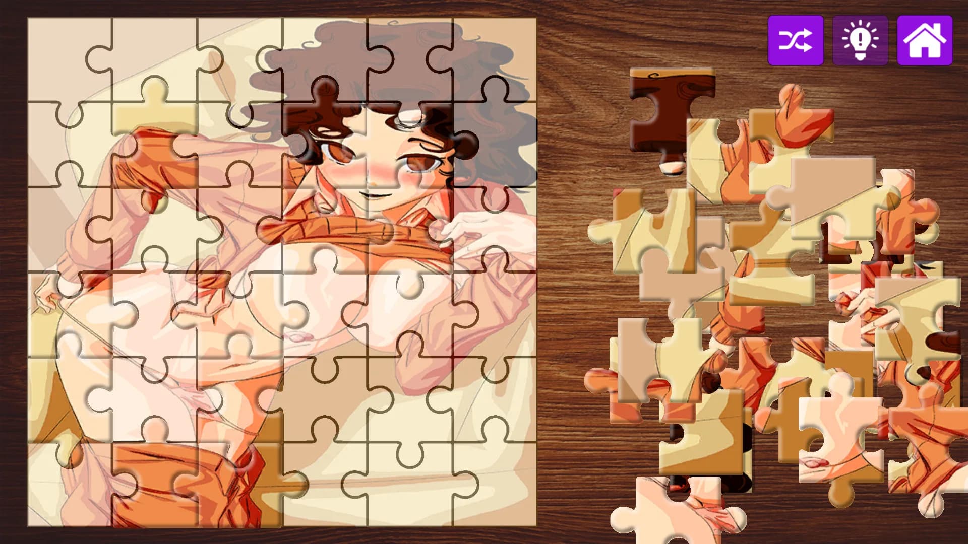 Hentai Jigsaw Puzzle Collection: Autumn görsel 5