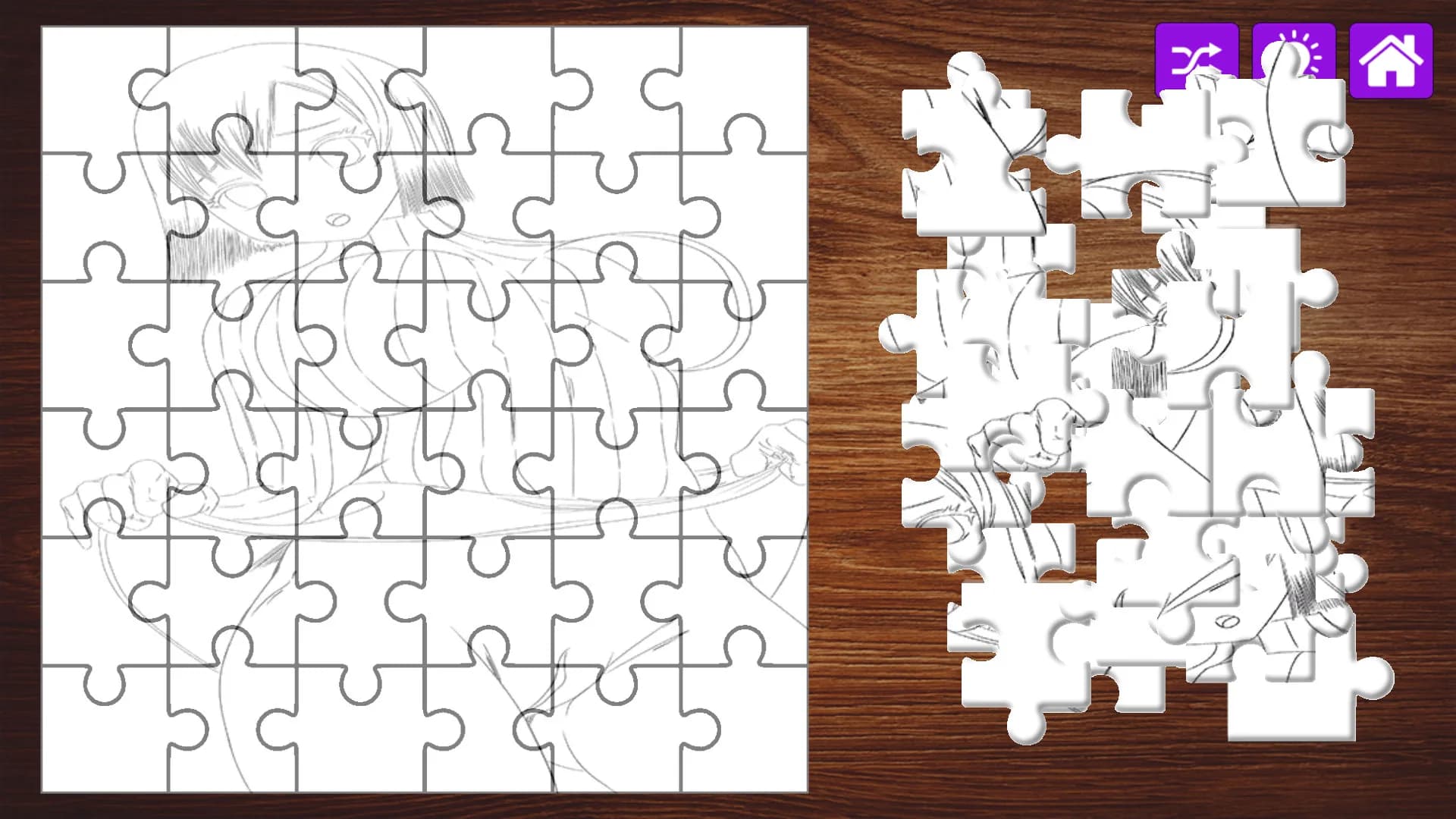 Hentai Jigsaw Puzzle Collection: Autumn görsel 6