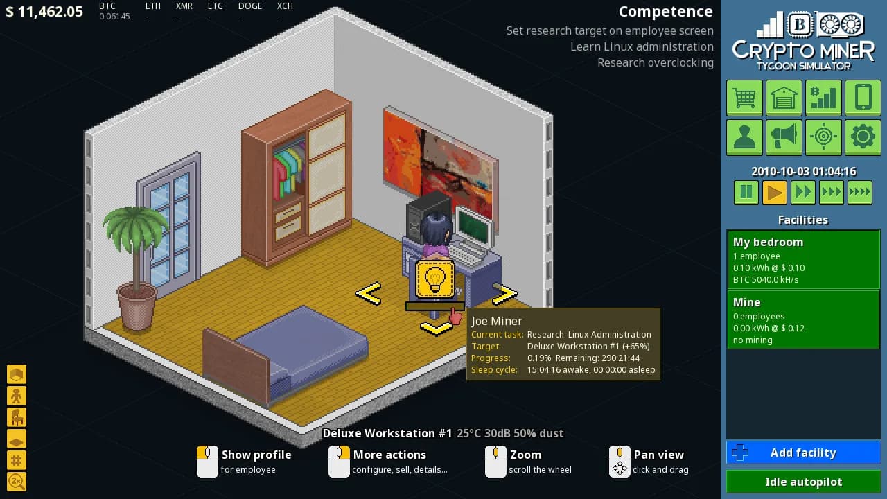 Crypto Miner Tycoon Simulator görsel 2