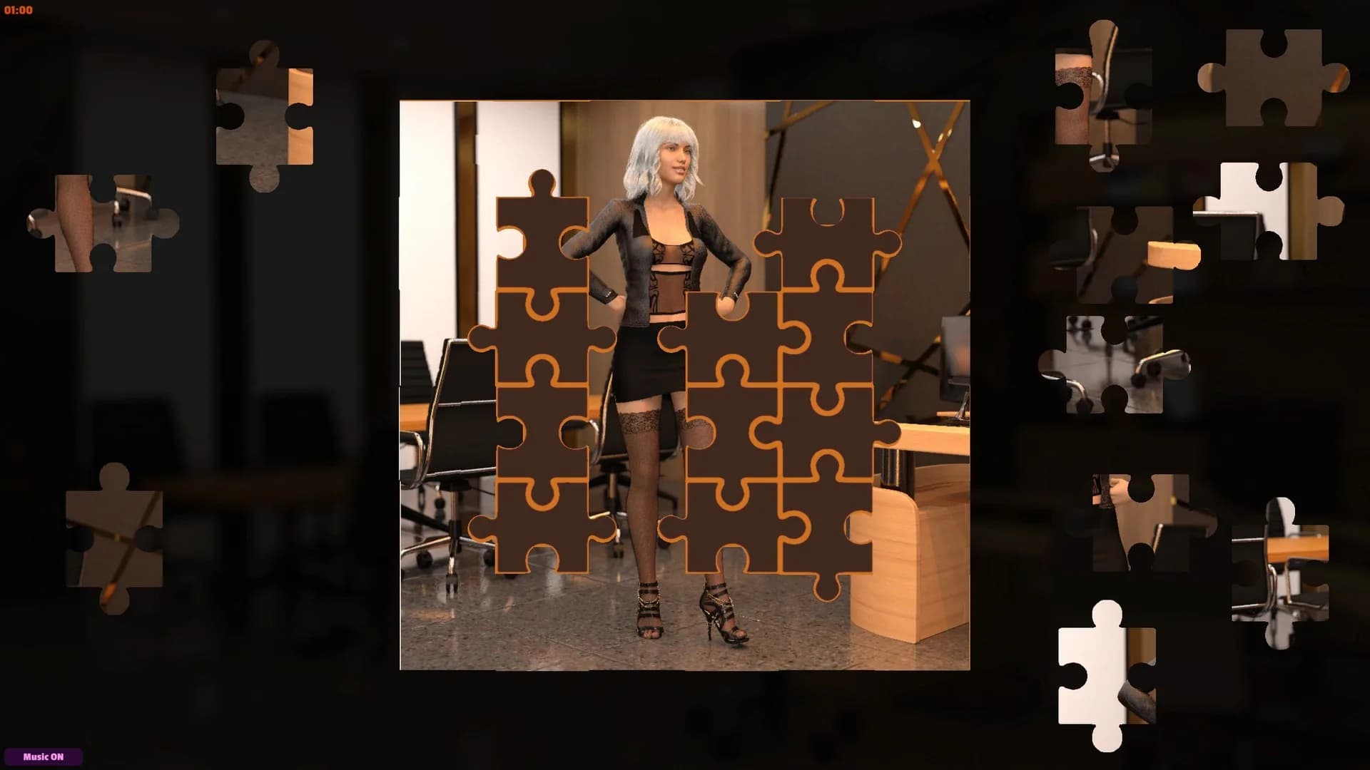 Jigsaw Novel - Sexy Job Interview görsel 2