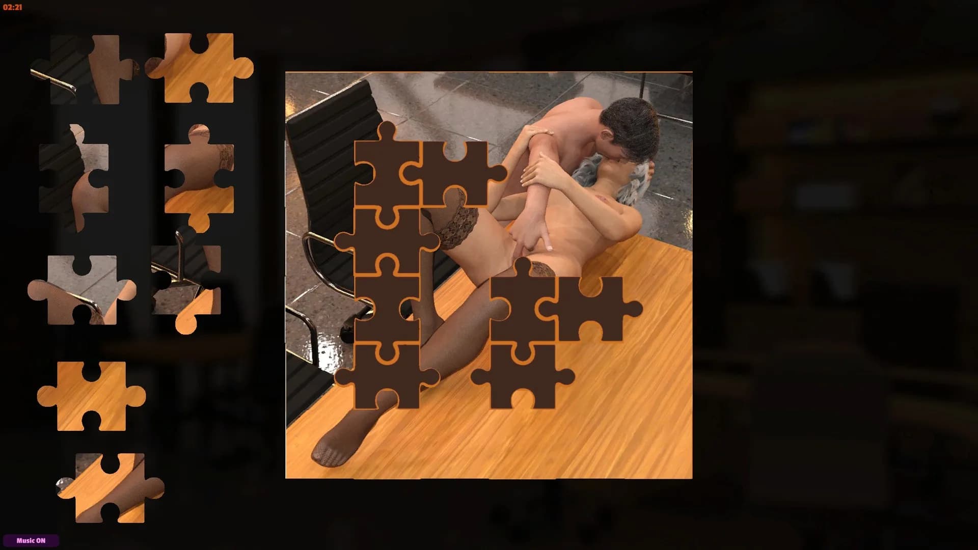 Jigsaw Novel - Sexy Job Interview görsel 5
