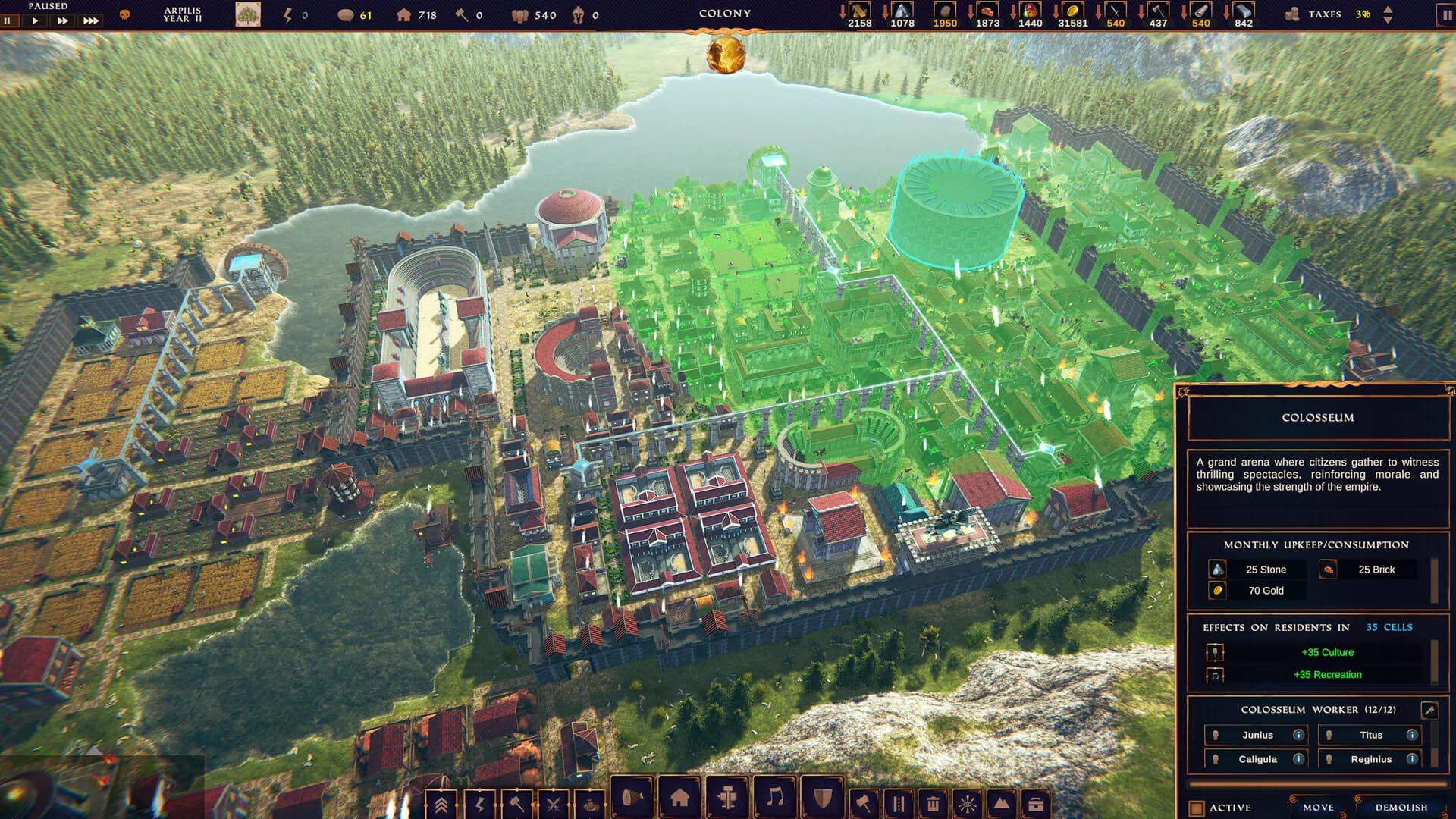 Roman Triumph: Survival City Builder görsel 15