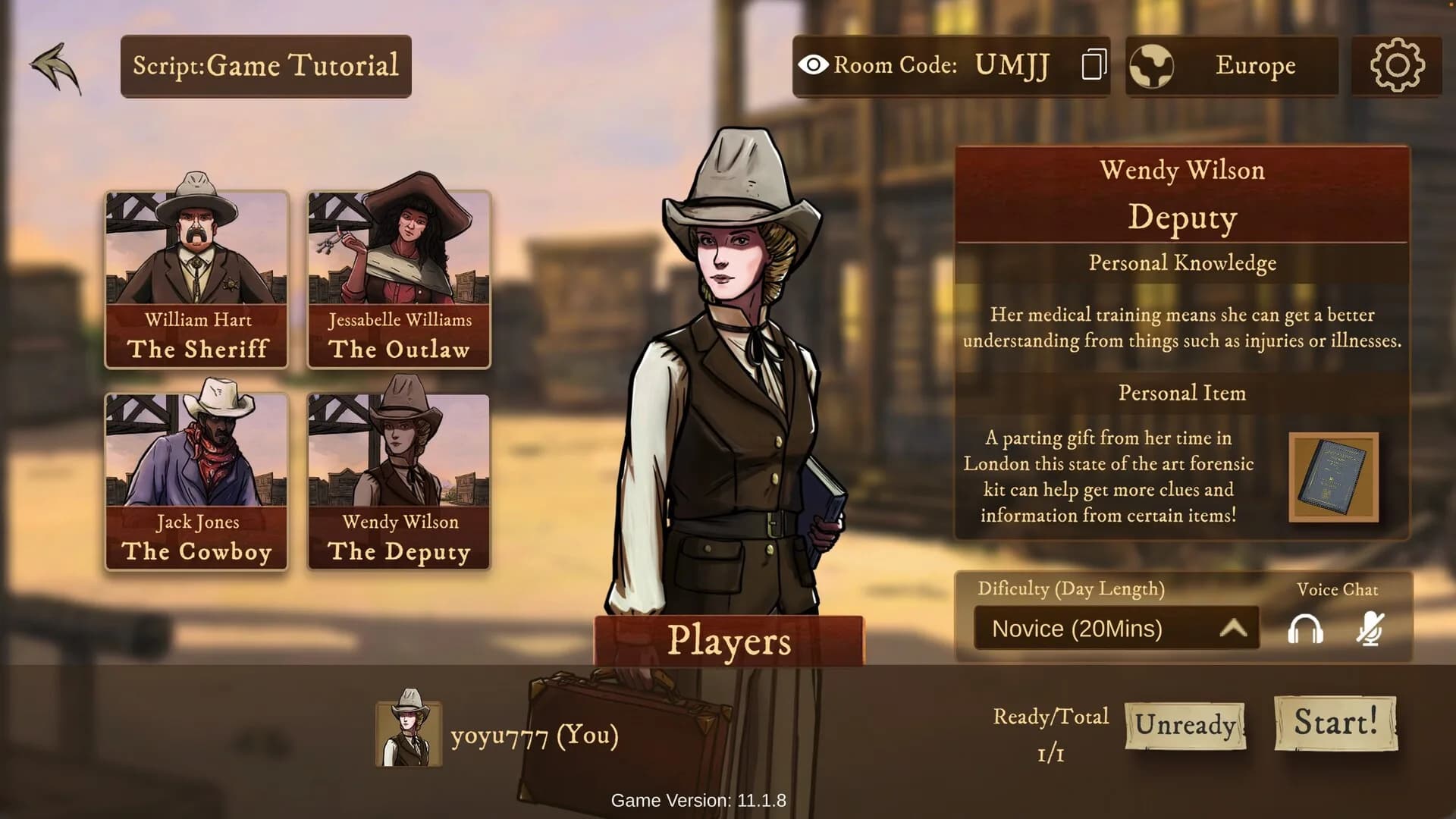 Whispers in the West - Co-op Murder Mystery görsel 3