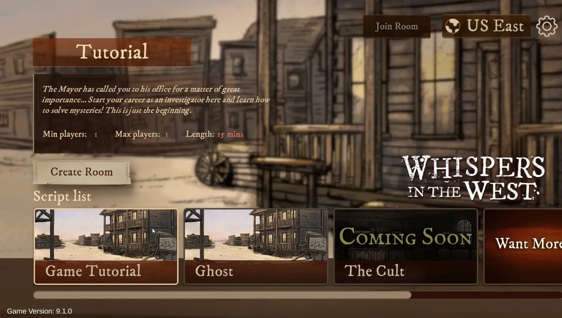 Whispers in the West - Co-op Murder Mystery görsel 8