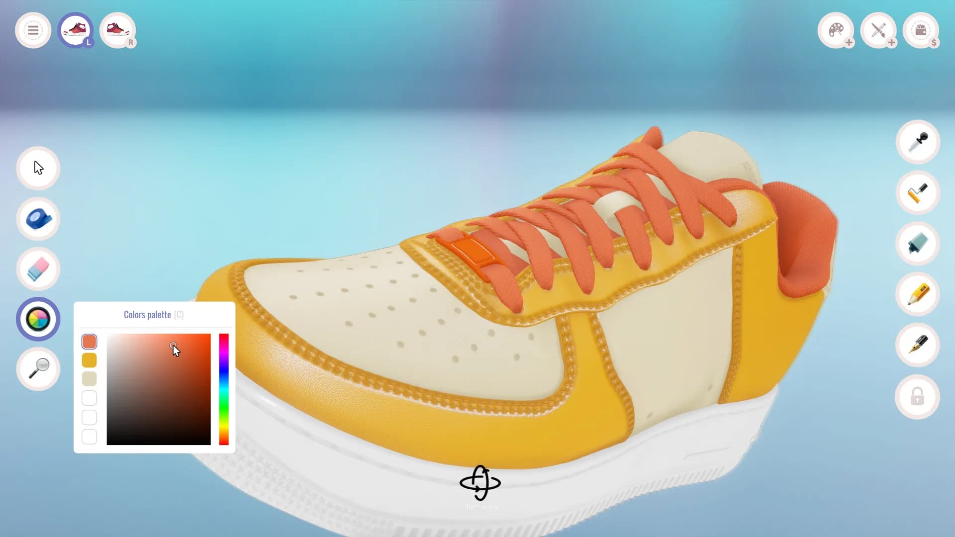 Sneakers Custom Simulator görsel 3