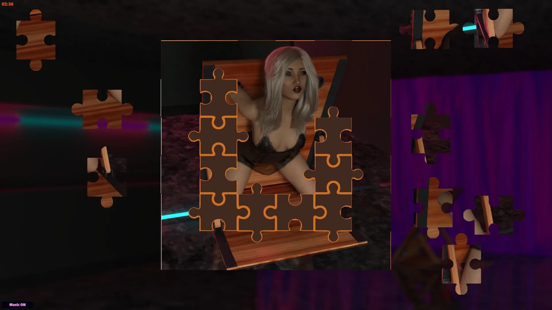 Jigsaw Novel - Kinky Bondage görsel 2