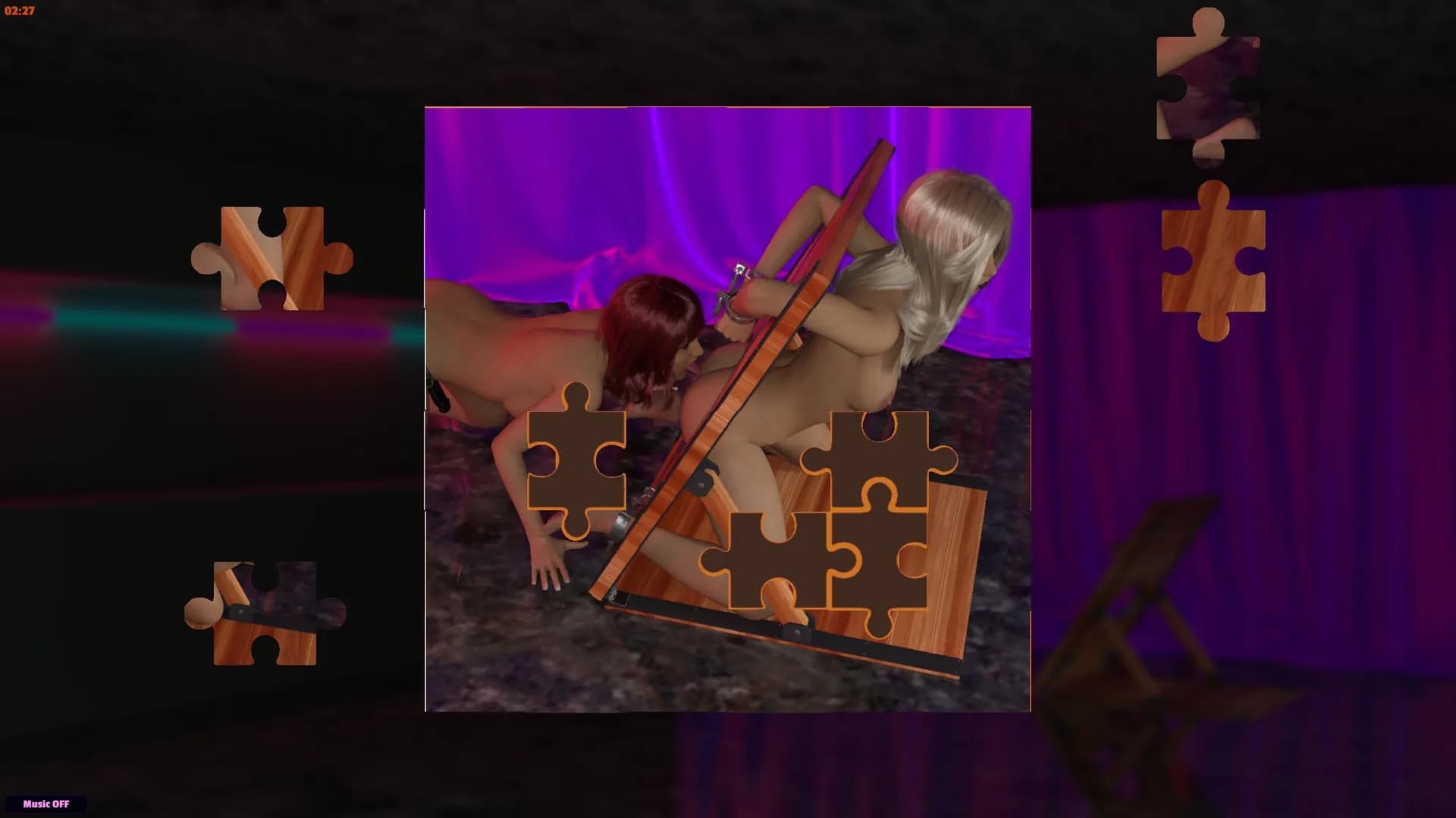 Jigsaw Novel - Kinky Bondage görsel 5
