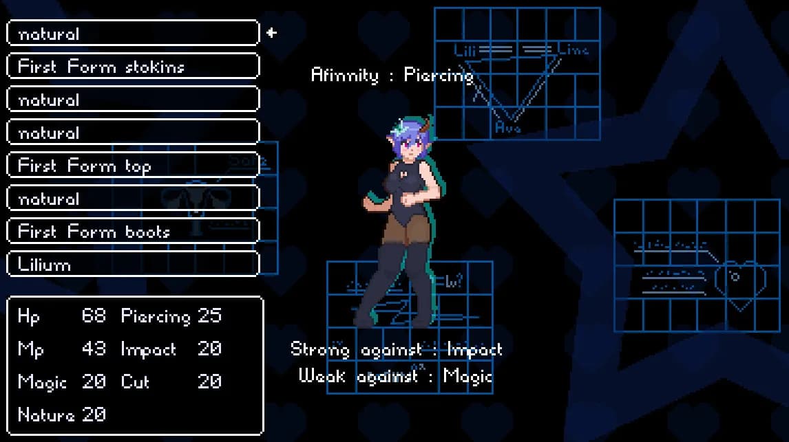 Doki Doki Tri-Line Quest görsel 3