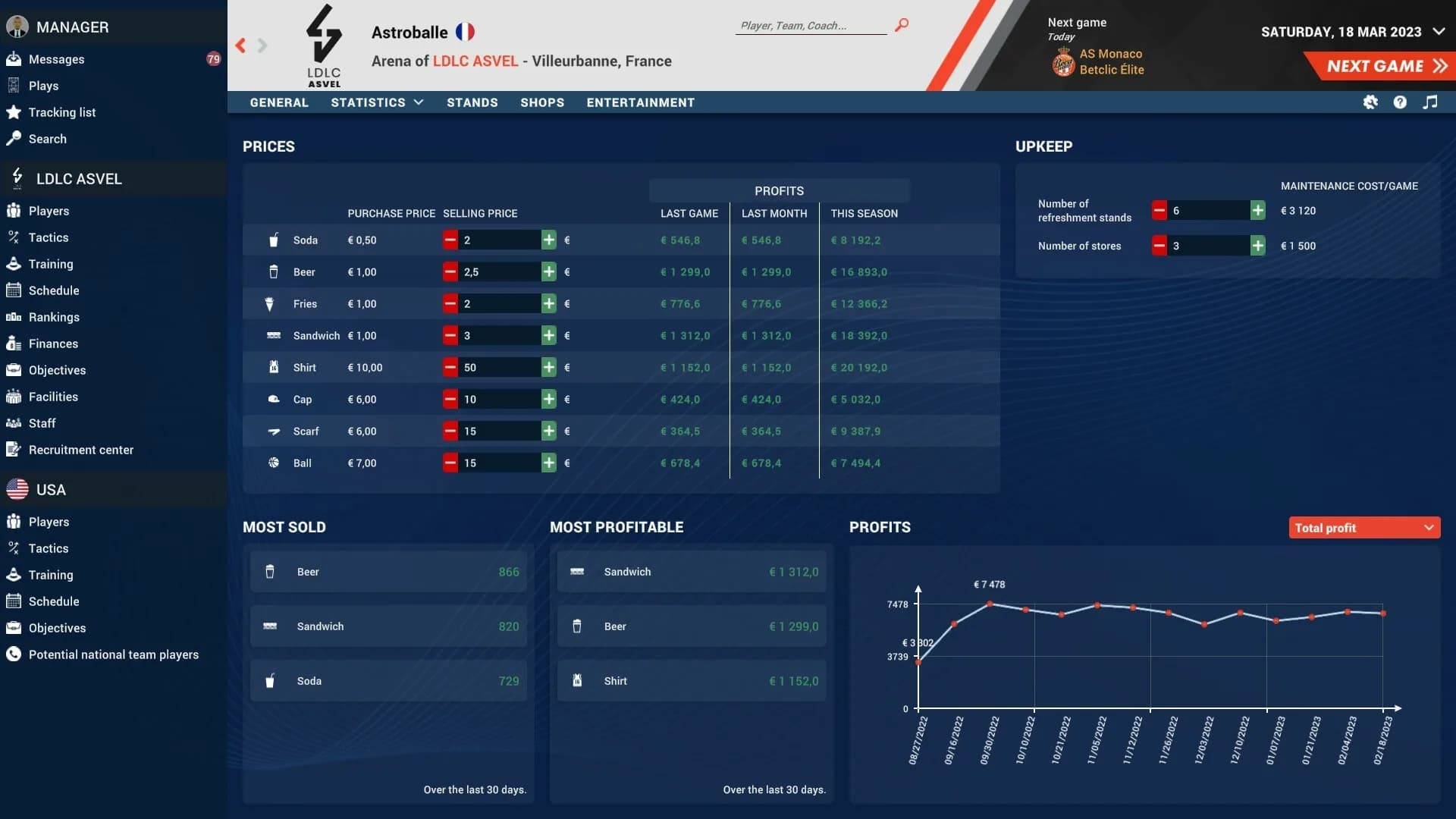 Pro Basketball Manager 2023 görsel 8