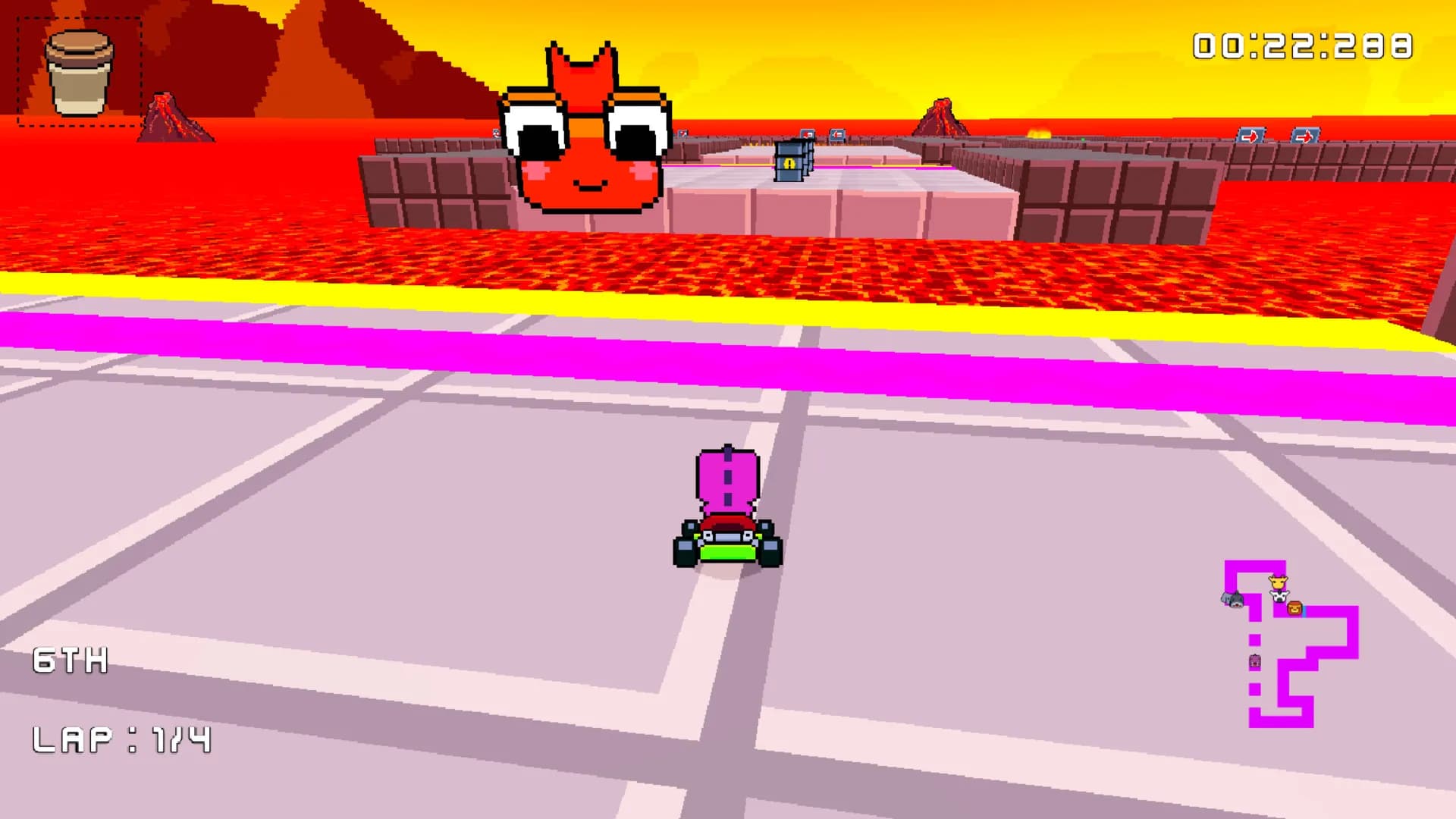 Retro Kart Rush görsel 6