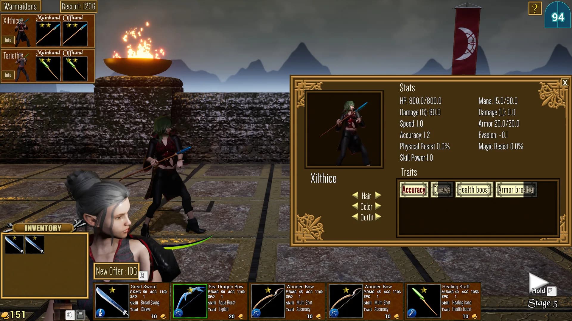 Elven Warmaiden görsel 4