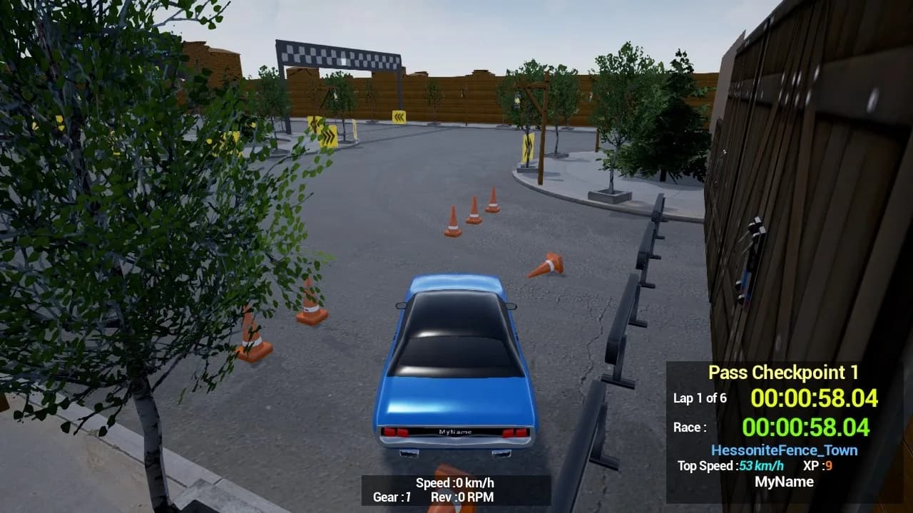 Maze Workout - Western Lost Solo Car Racer görsel 13