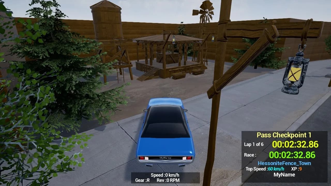 Maze Workout - Western Lost Solo Car Racer görsel 14