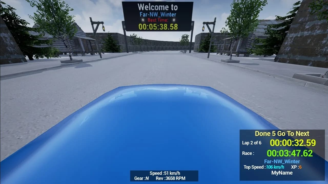 Maze Workout - Western Lost Solo Car Racer görsel 19