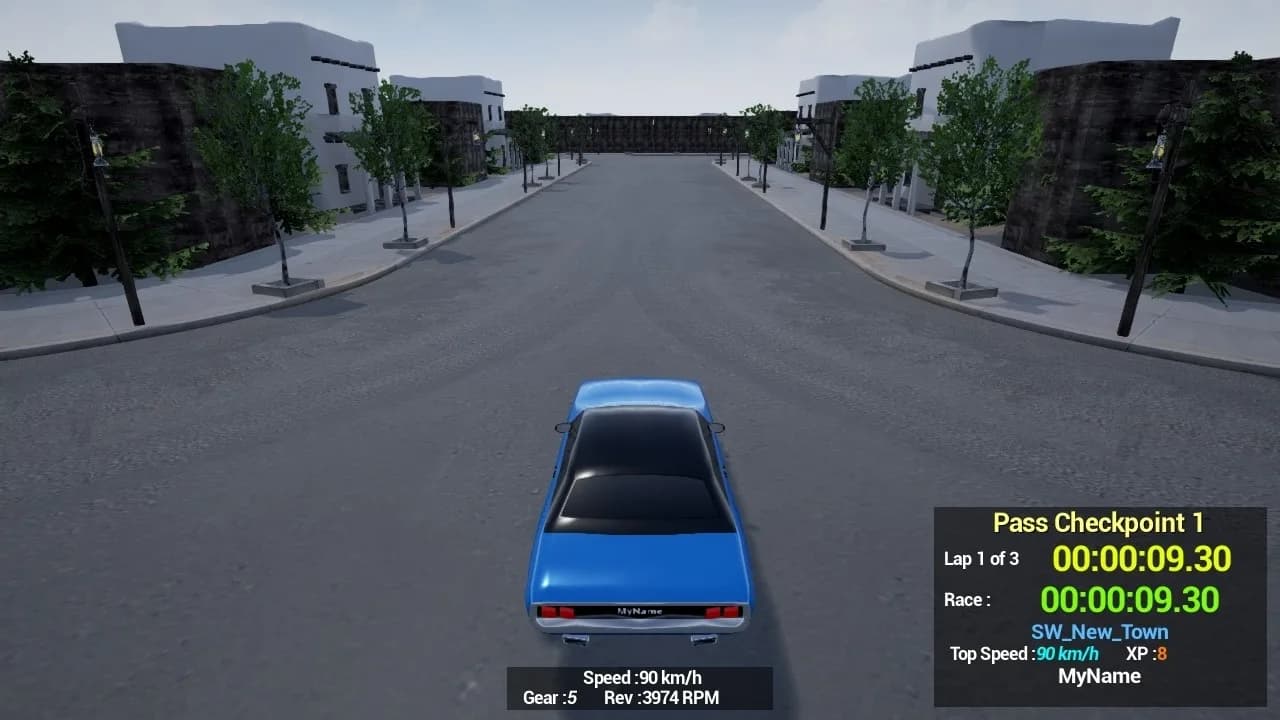 Maze Workout - Western Lost Solo Car Racer görsel 5