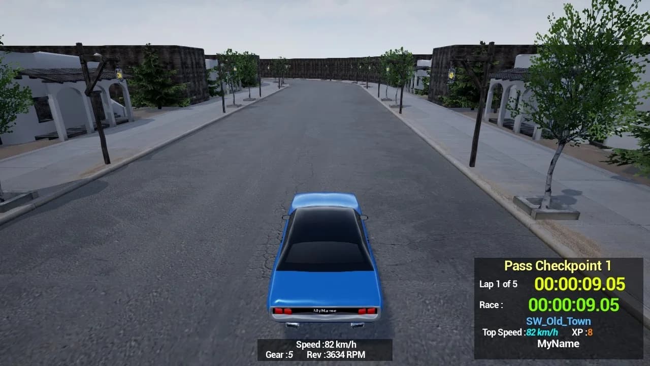 Maze Workout - Western Lost Solo Car Racer görsel 10