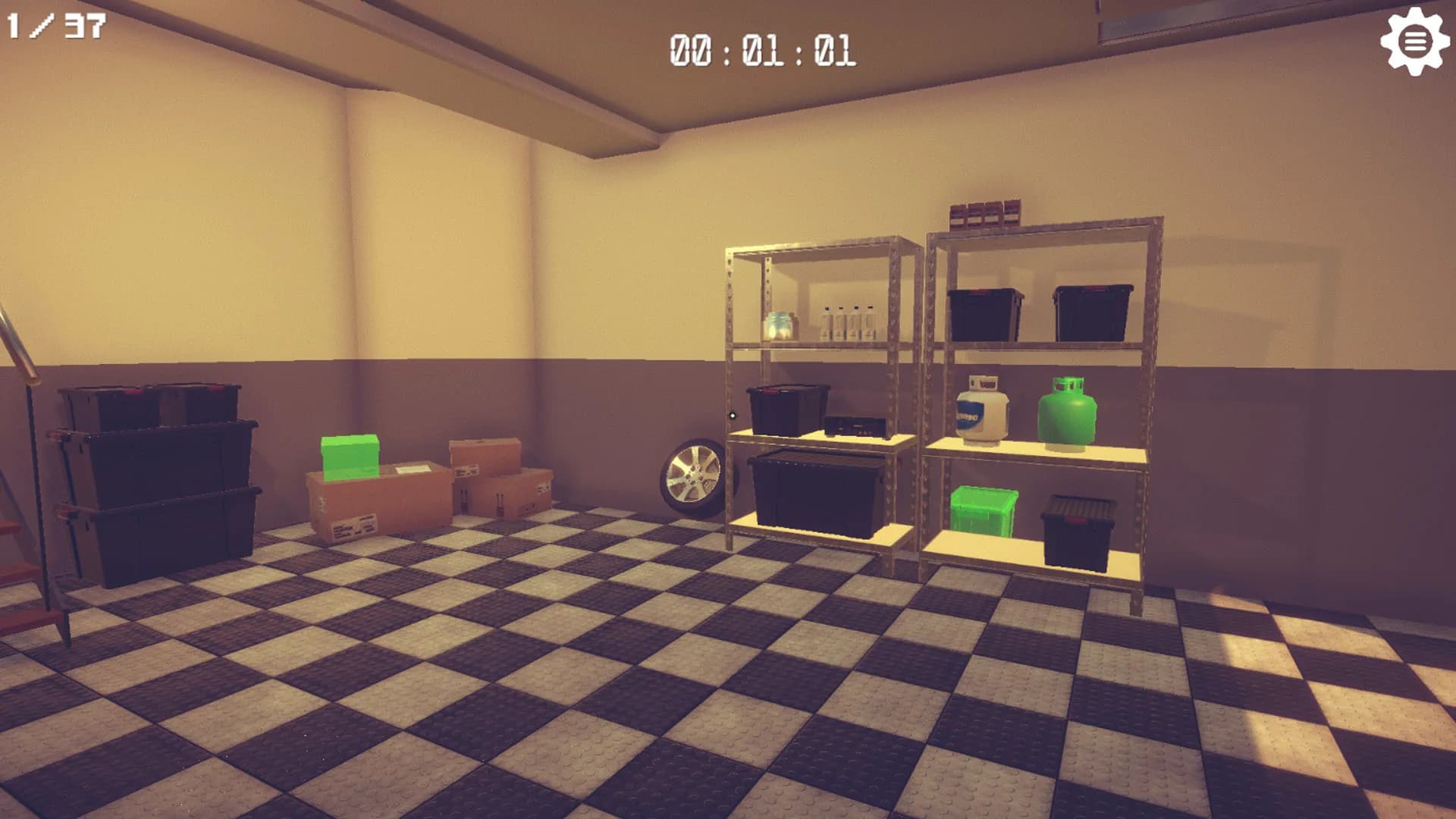 3D PUZZLE - Modern House görsel 3
