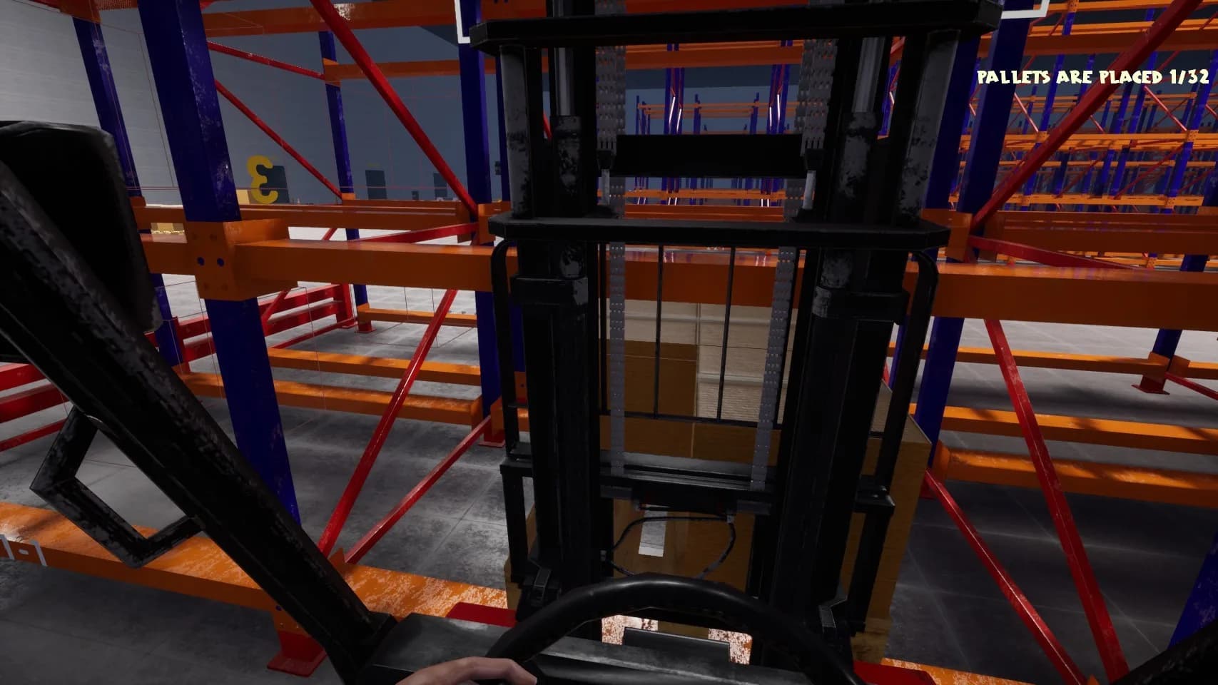 Warehouse Simulator: Forklift Driver görsel 3