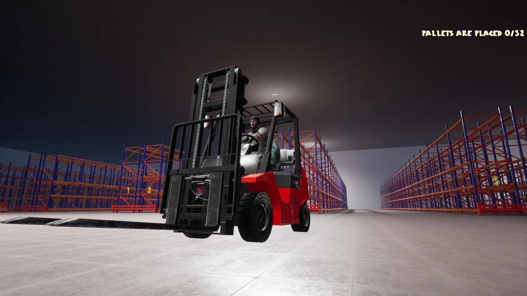 Warehouse Simulator: Forklift Driver görsel 4