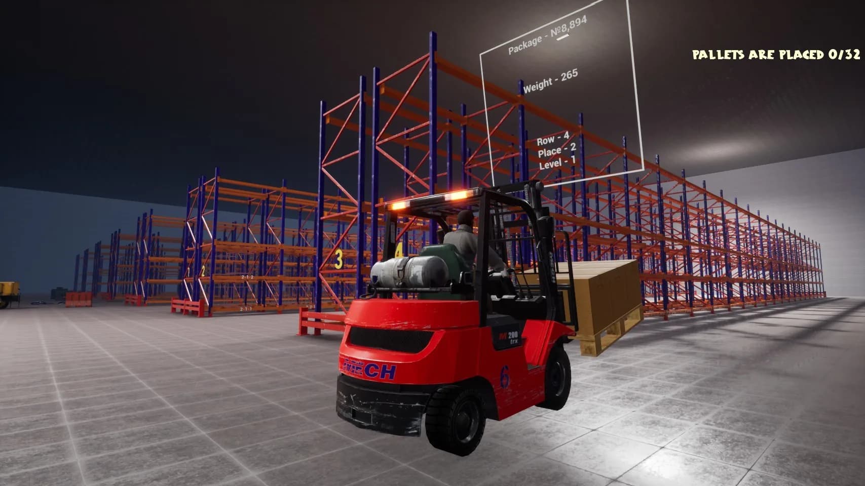 Warehouse Simulator: Forklift Driver görsel 6
