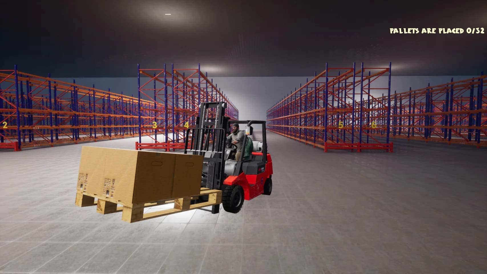 Warehouse Simulator: Forklift Driver görsel 7