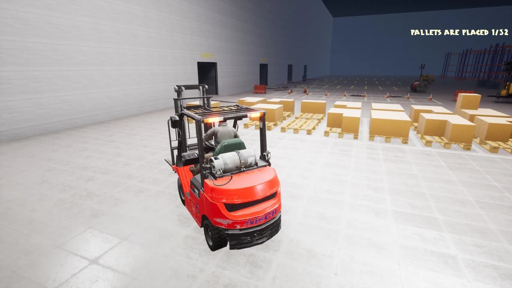 Warehouse Simulator: Forklift Driver görsel 9