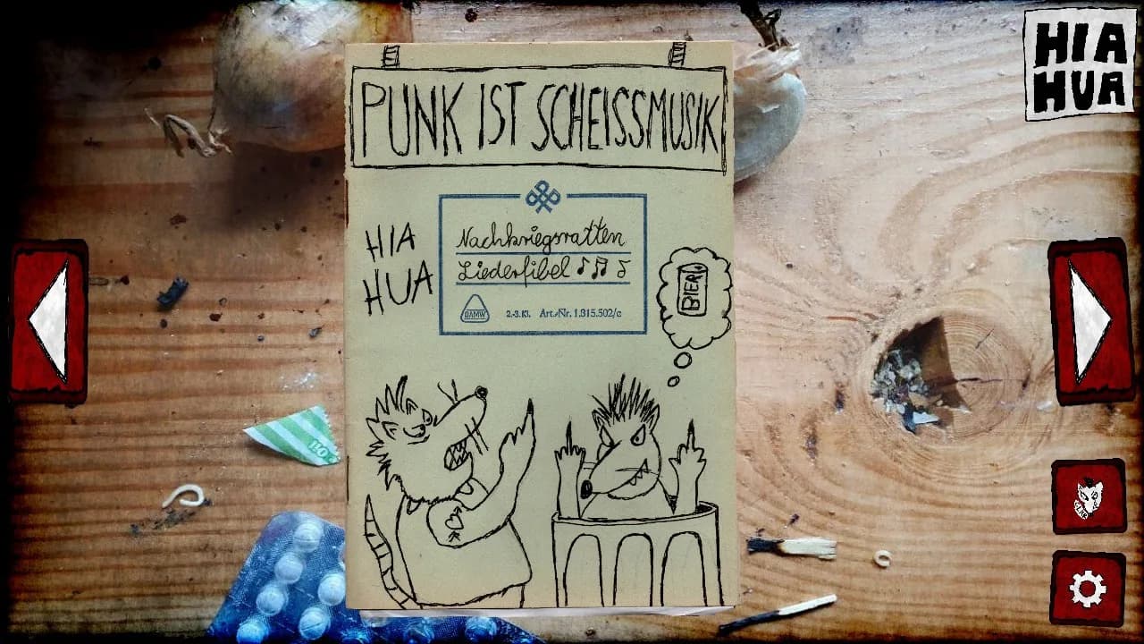 Nachkriegsratten Punk-Rock Puzzle görsel 5