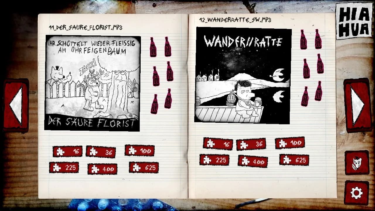 Nachkriegsratten Punk-Rock Puzzle görsel 6