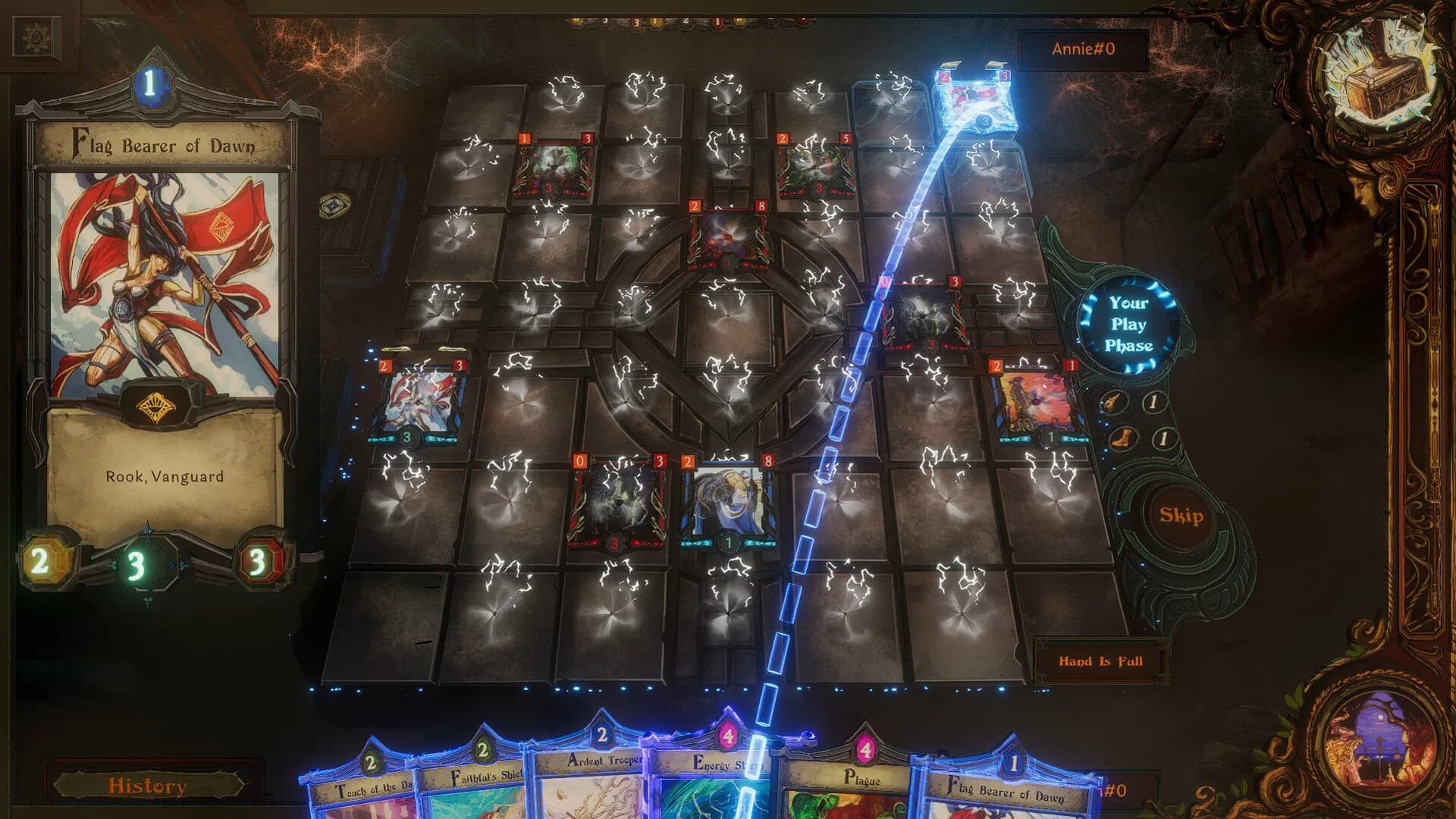 Dire Fog: Tactical Card Combat görsel 2