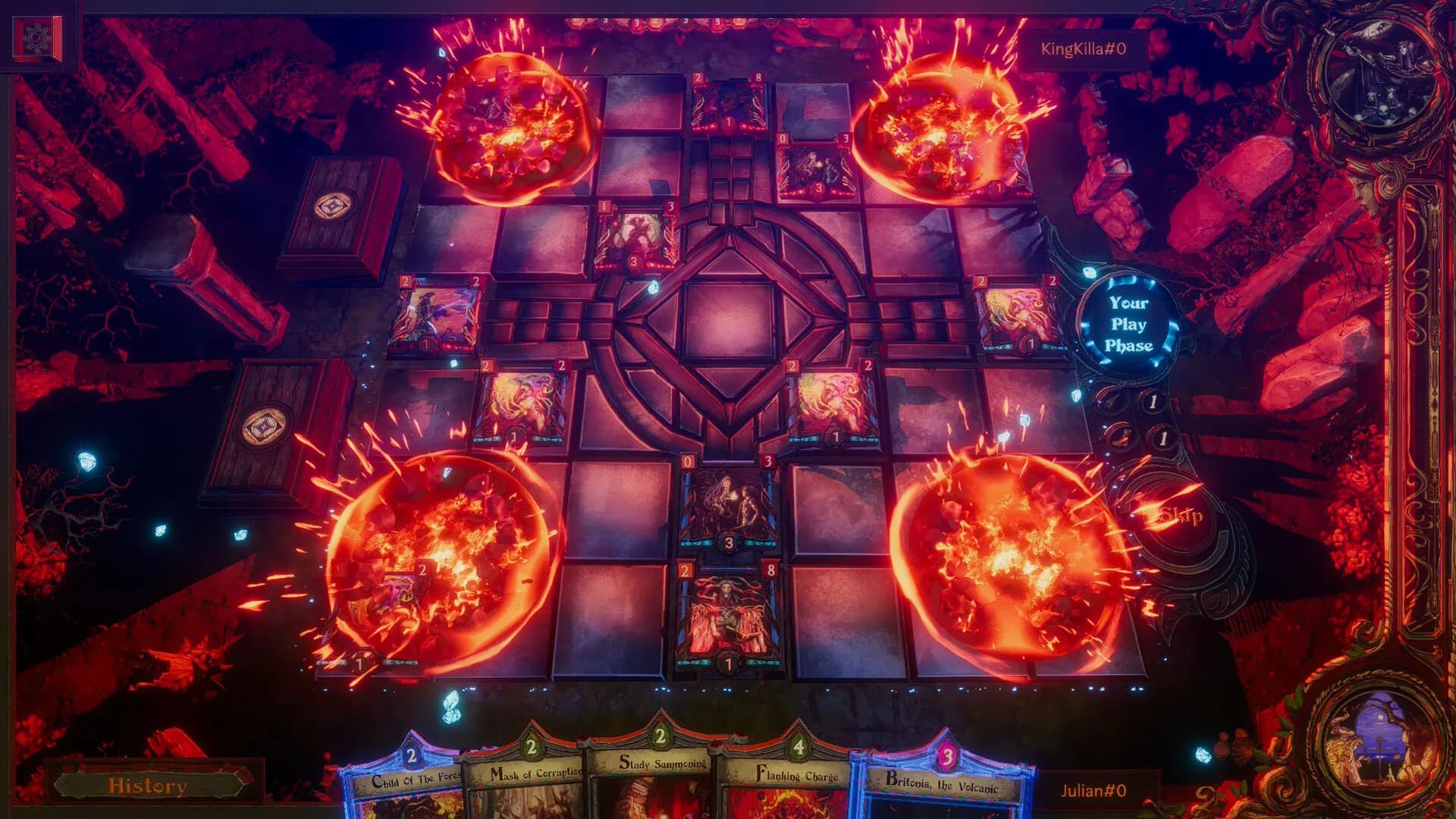 Dire Fog: Tactical Card Combat görsel 4