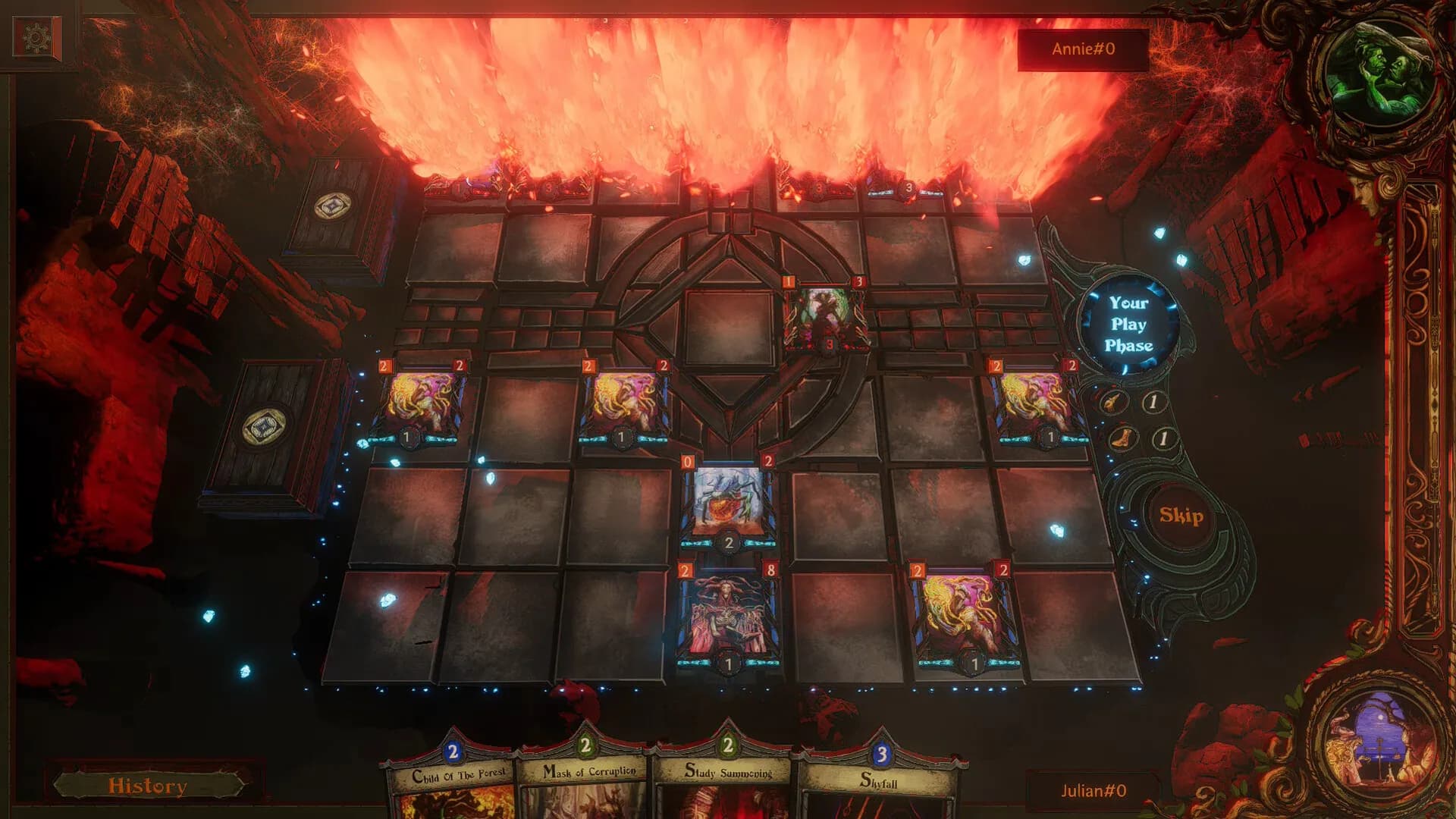 Dire Fog: Tactical Card Combat görsel 6