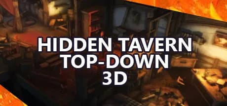 Hidden Tavern Top-Down 3D görsel 1
