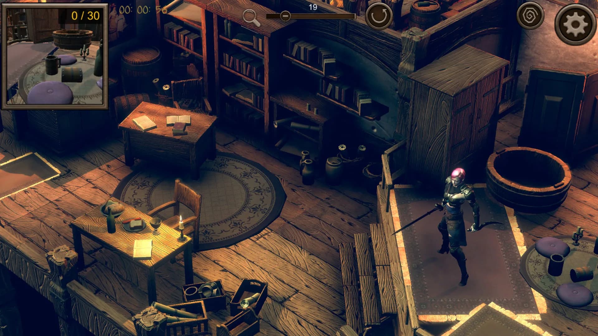 Hidden Tavern Top-Down 3D görsel 7