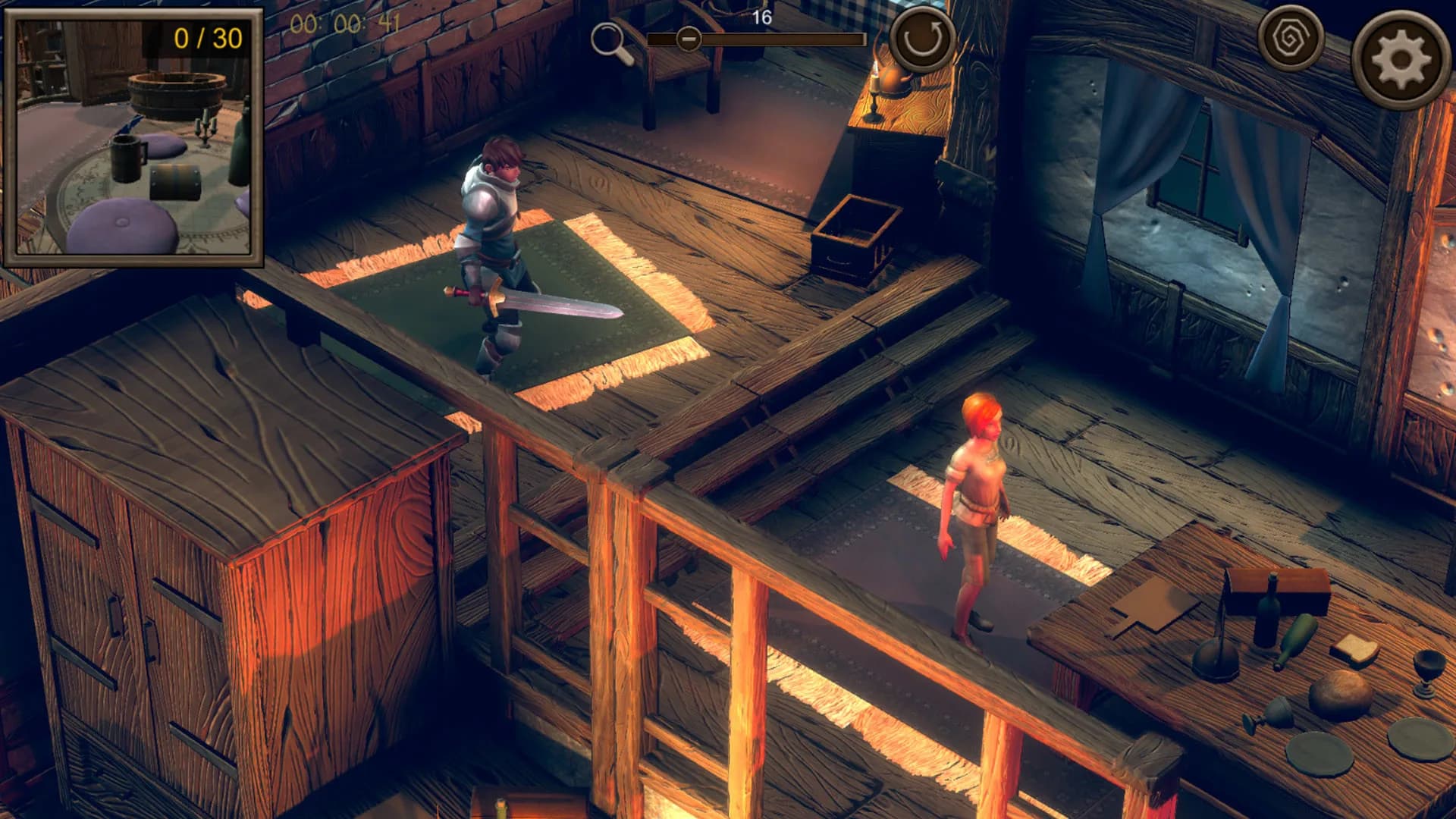 Hidden Tavern Top-Down 3D görsel 8