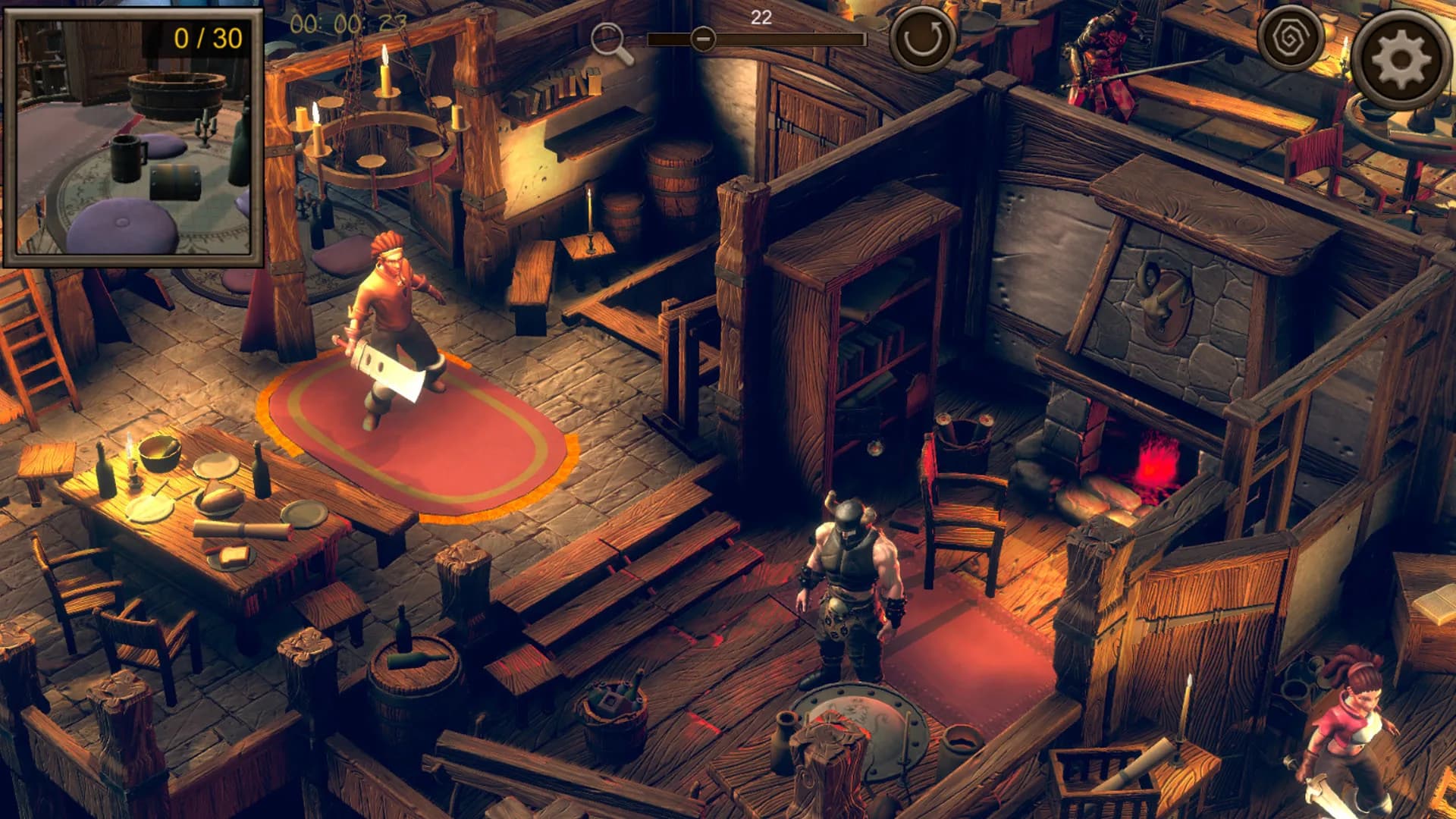 Hidden Tavern Top-Down 3D görsel 9