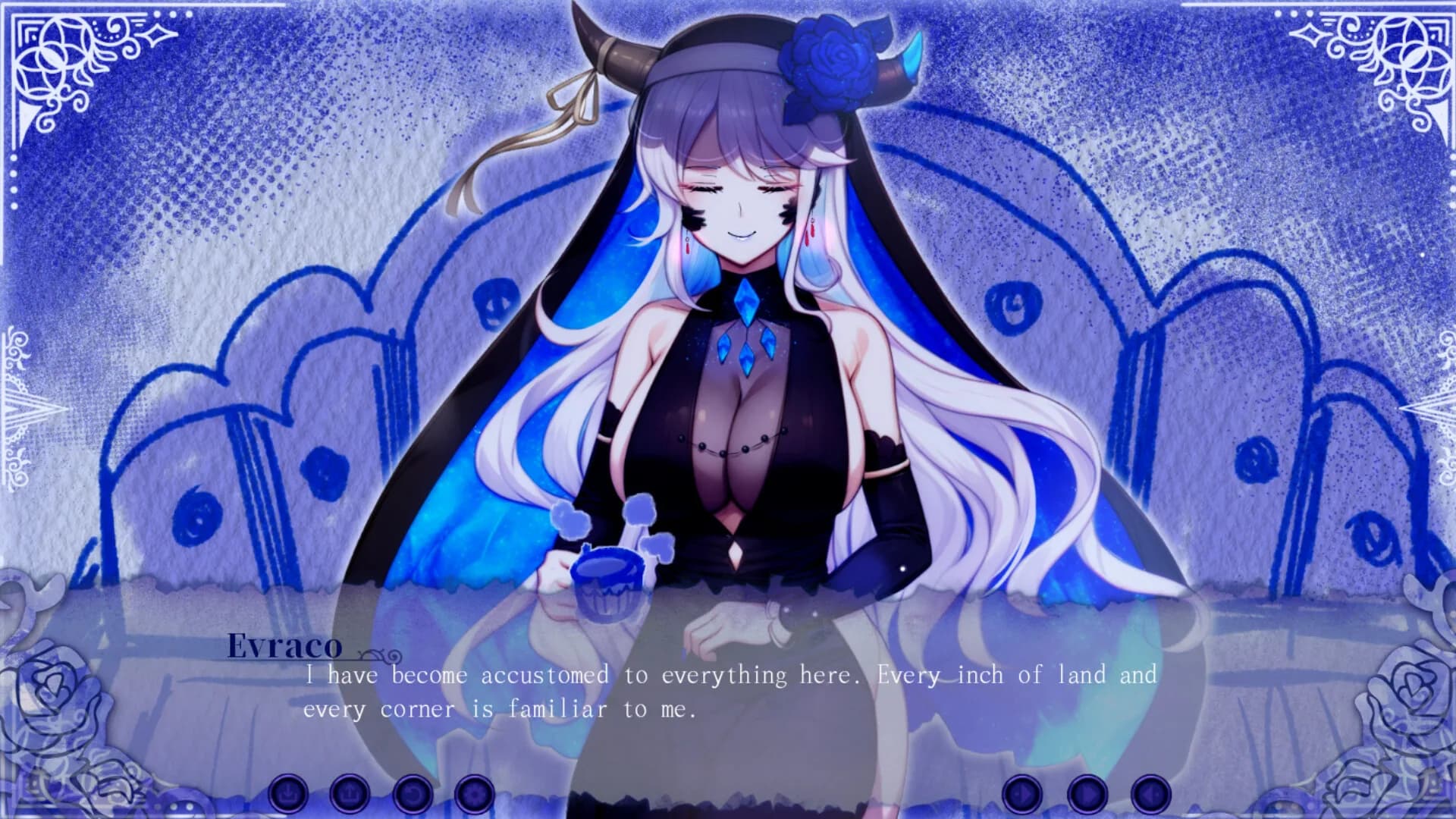Days with Evraco: The Blind witch in Blue Forest görsel 5