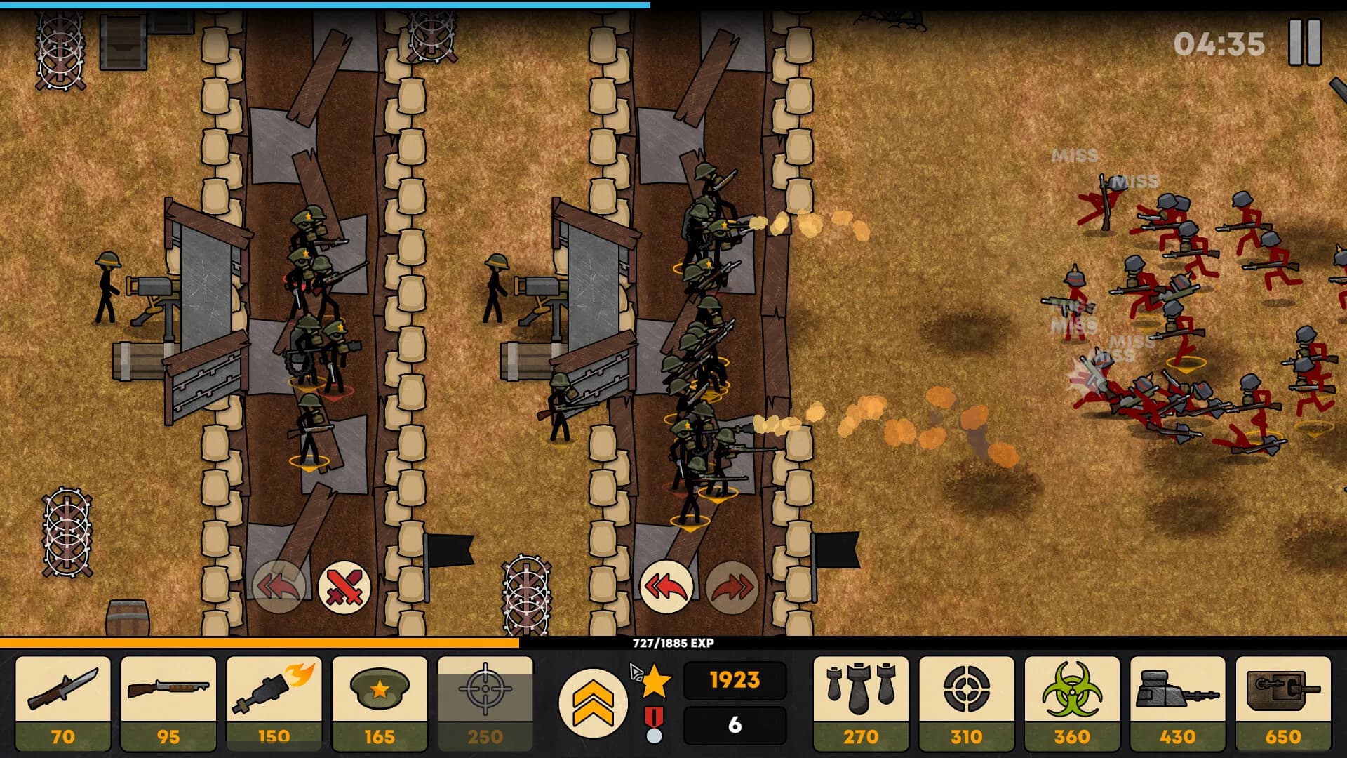 Stickman Trenches görsel 6