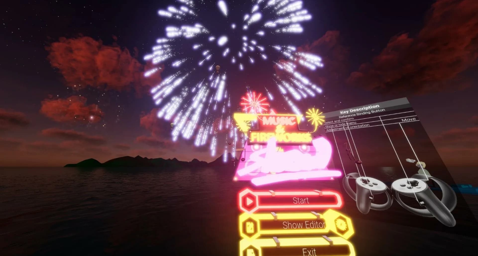 Fireworks Show VR görsel 3