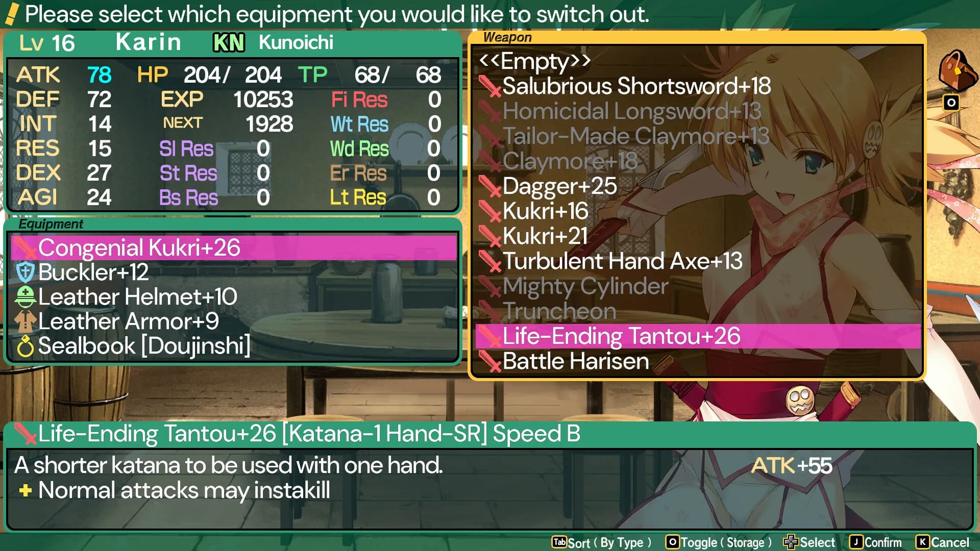 Dungeon Travelers: To Heart 2 in Another World görsel 10