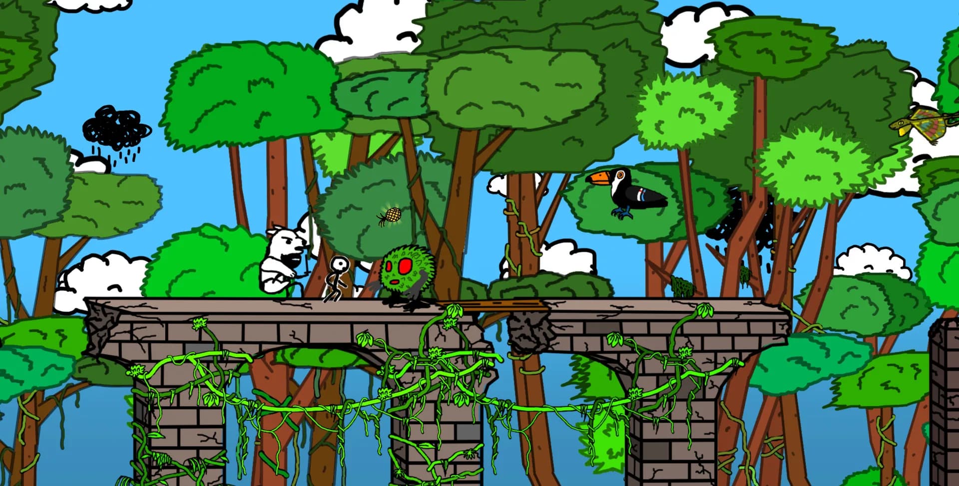 Polar Bear Riding A Ninja görsel 6