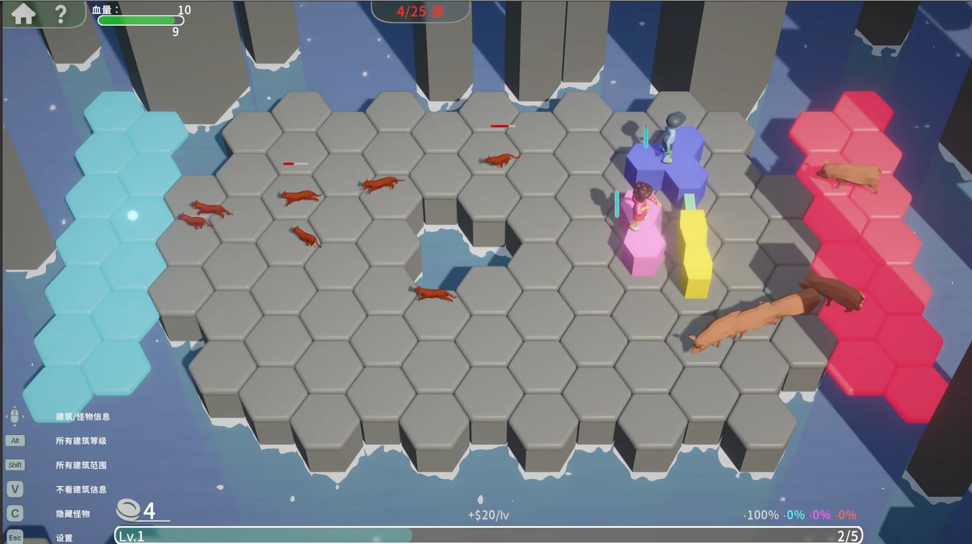 Hexa Td - Free Game görsel 2